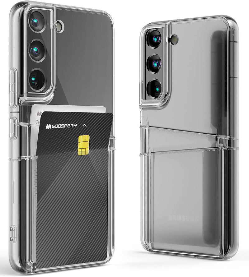 Dual Pocket Jelly Clear Case