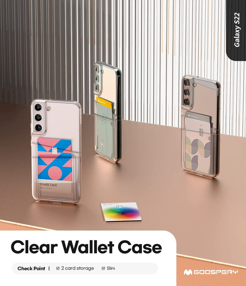 Dual Pocket Jelly Clear Case - Galaxy A73 (5G)