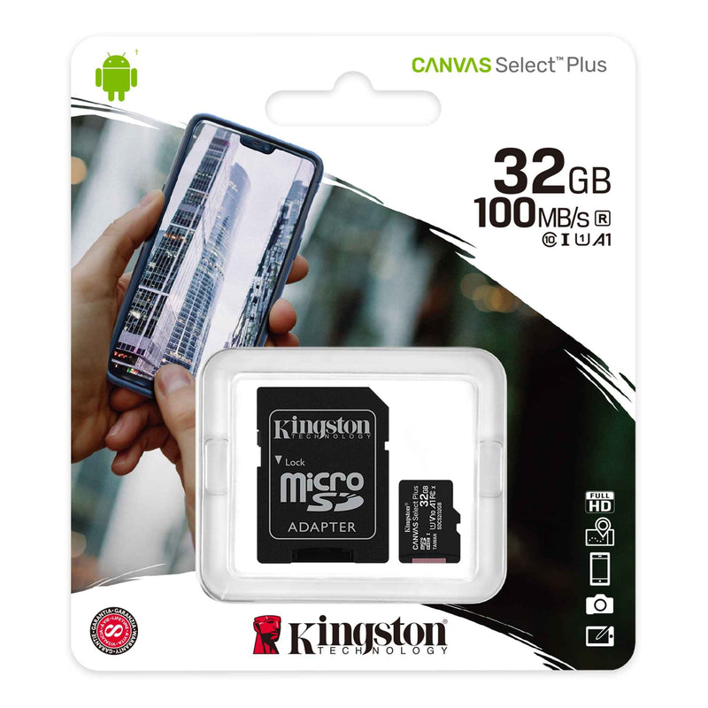 Kingston MicroSD Card & USB Drive - USB Drive 32GB